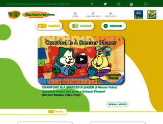 crawfordthecat.com screenshot