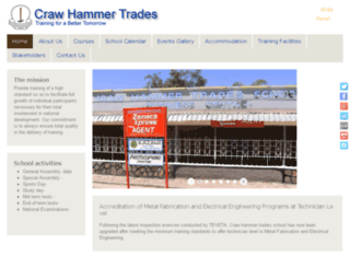 crawhammertrades.com screenshot