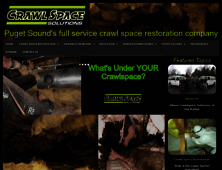 crawlspace-solutions.net screenshot