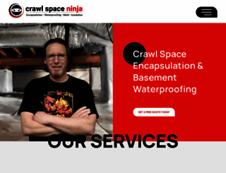 crawlspaceninja.com screenshot