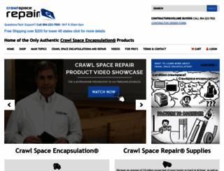 crawlspacerepair.com screenshot