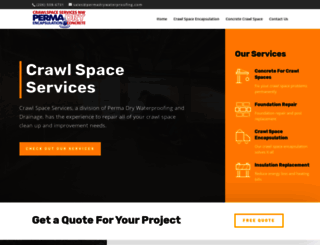crawlspaceservices.com screenshot