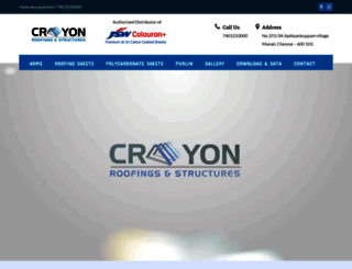 crayonroofings.com screenshot