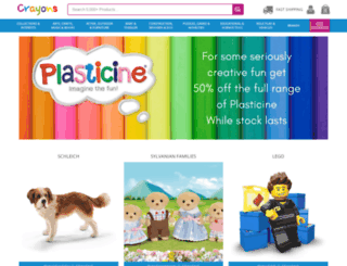 crayons.com.au screenshot