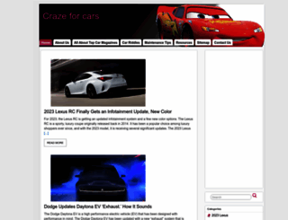 crazeforcars.com screenshot
