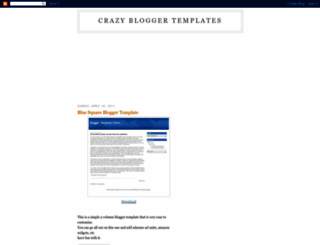 crazy-blogger-templates.blogspot.com screenshot