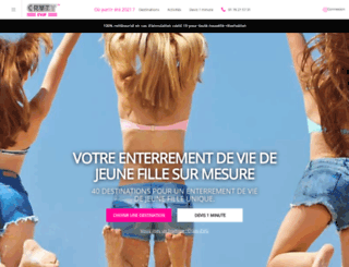 crazy-evjf.com screenshot