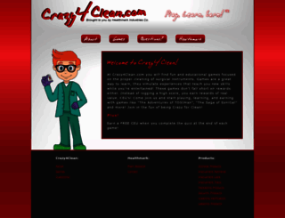 crazy4clean.com screenshot