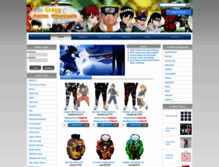 crazyanimewholesale.com screenshot