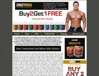 crazybulk-supplements.com screenshot