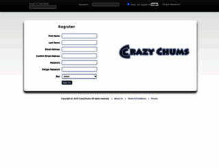 crazychums.com screenshot