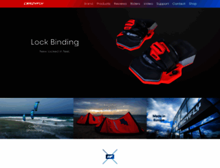 crazyflykites.com screenshot