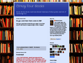 crazyfourbooks.blogspot.com screenshot
