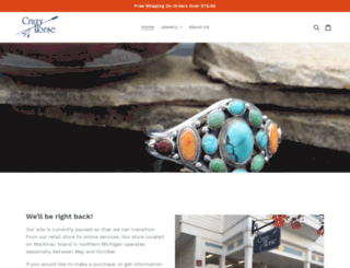 crazyhorseonmackinac.com screenshot