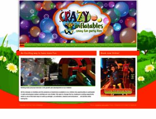 crazyinflatables.co.za screenshot