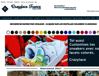 crazylace.fr screenshot