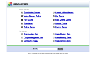 crazymonky.com screenshot