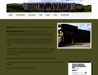 crazymountainranch.info screenshot
