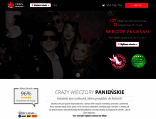 crazypanienski.pl screenshot