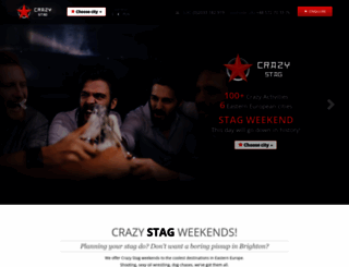 crazystag.com screenshot