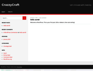 crazzycraft.com screenshot