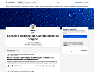crc-se.jusbrasil.com.br screenshot