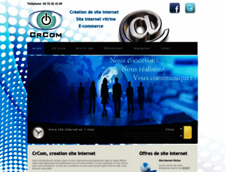 crcom.fr screenshot