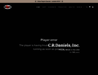 crdaniels.com screenshot