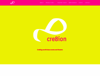 cre8ion.com.au screenshot