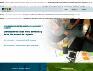 crea-robotica.com screenshot