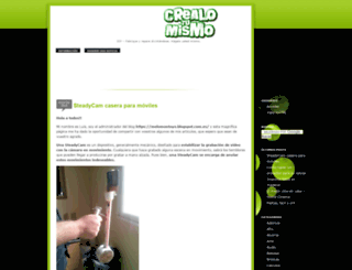 crealotumismo.com screenshot