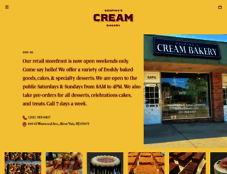 creambakery.com screenshot