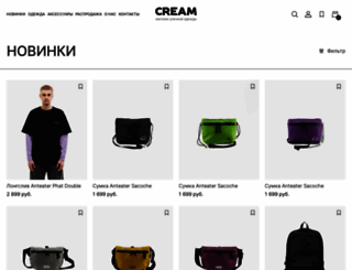 creamshop.ru screenshot