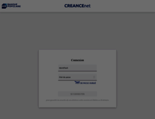 creancenet.fr screenshot