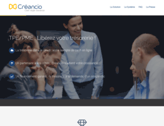 creancio.com screenshot