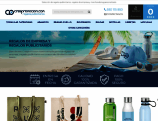 creapromocion.com screenshot