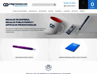 creapromocion.es screenshot