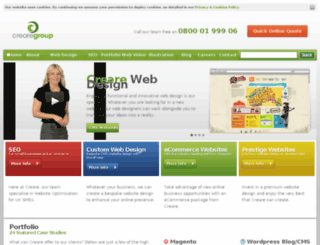 crearewebdesign.co.uk screenshot