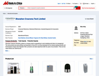 crearoma.en.made-in-china.com screenshot