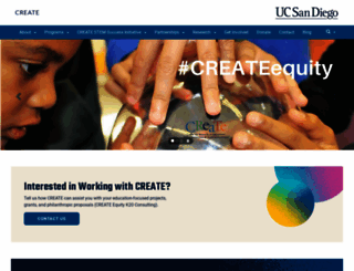 create.ucsd.edu screenshot