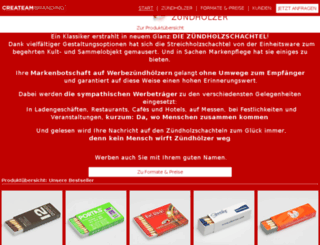 createam-packaging.de screenshot