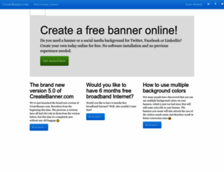 createbanner.com screenshot