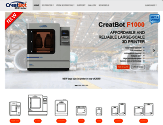 createbot.com screenshot