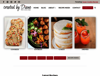 createdby-diane.com screenshot