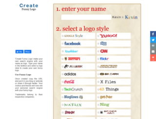 createfunnylogo.com screenshot