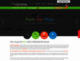createlogodesign.com screenshot