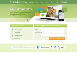 createtext.ie screenshot