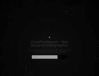 createthesite.com screenshot