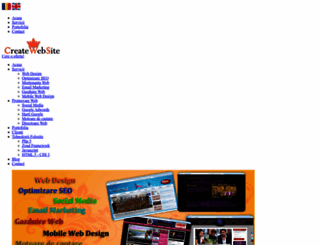 createwebsite.ro screenshot