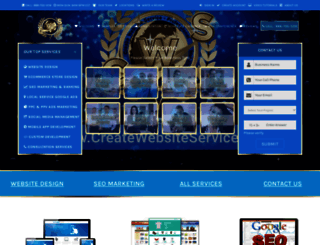 createwebsiteservice.com screenshot